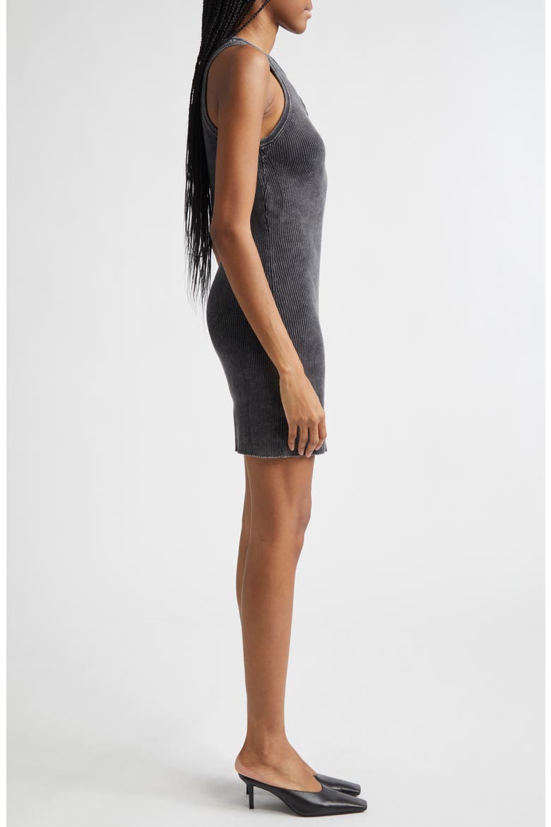 M-Anchorage-SL Rib Body-Con Minidress, Alternate, color, BLACK