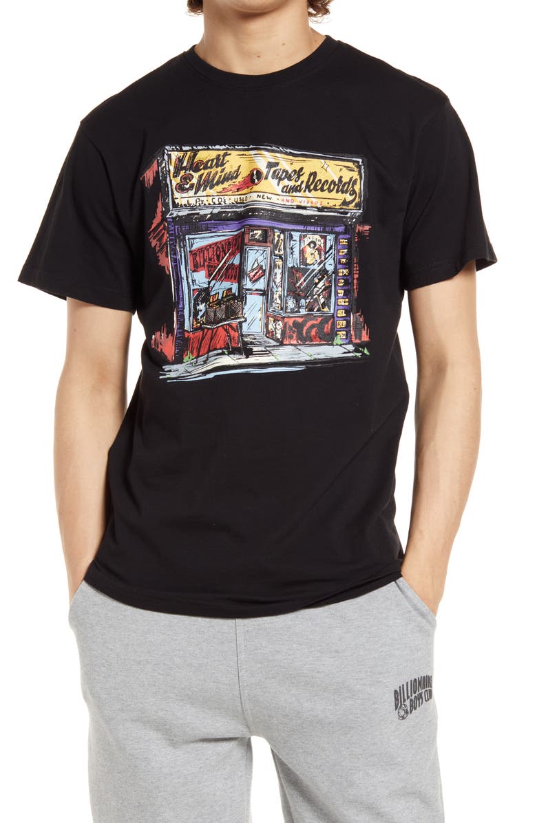 Billionaire Boys Club Men's BB Tapes & Records Graphic Tee, Main, color, 