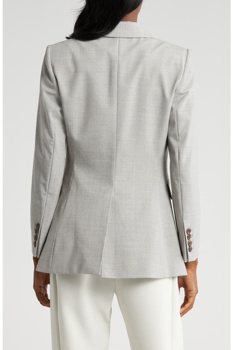 Etiennette Wool Blend Blazer, Alternate, color, LIGHT GREY MELANGE