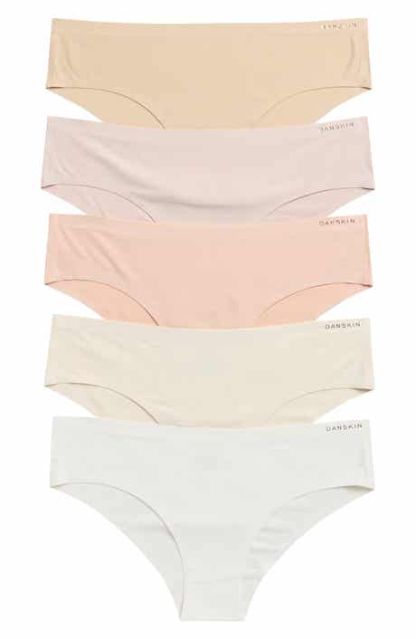 Danskin Set of 5 Assorted Cheeky Hipsters