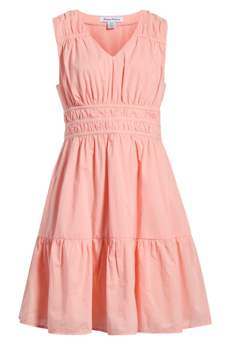 Voyage Cotton Voile Dress, Alternate, color, PEACH BLOSSOM