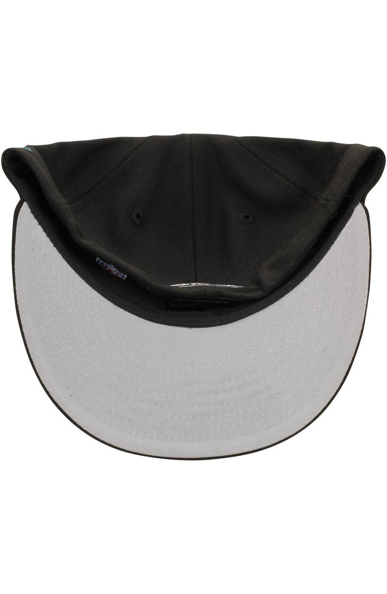 New Era Men's New Era Black Philadelphia Eagles Omaha 59FIFTY Fitted Hat, Alternate, color,