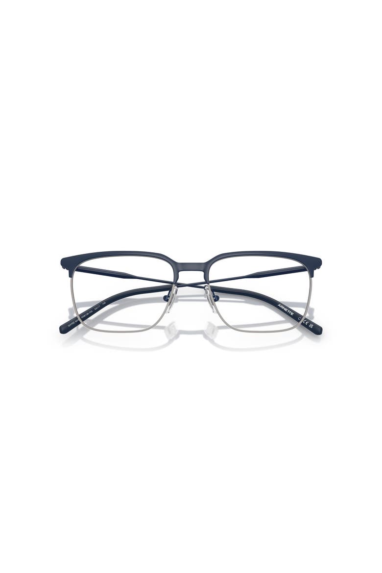 53mm Rectangle optical glasses, Alternate, color, Blue