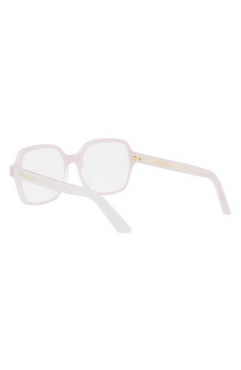 DIOR Midnight S1I 53mm Square Optical Glasses, Alternate, color, 