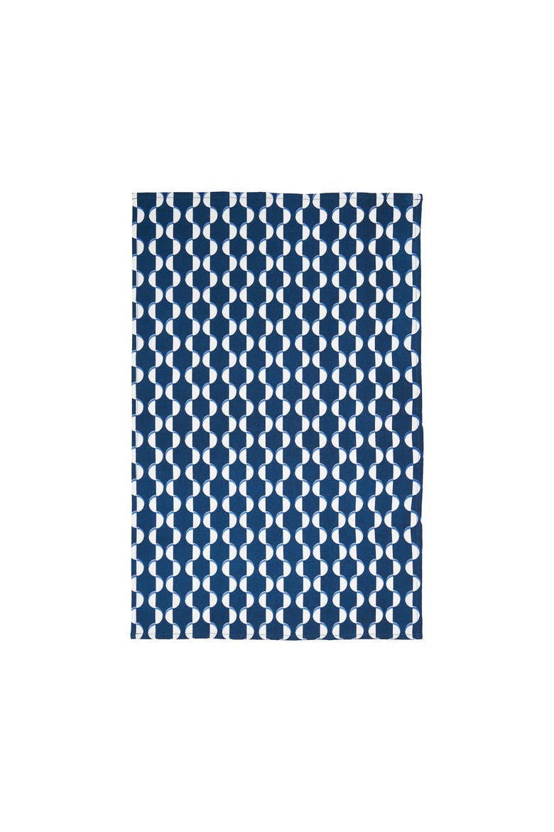 Wavy Dot Towel, Main, color, Blue