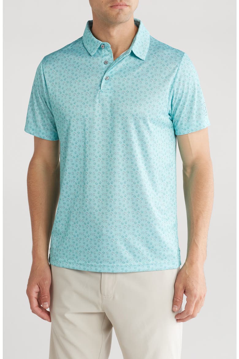 Hibiscus Polo, Main, color, TANAGER TURQUOIS
