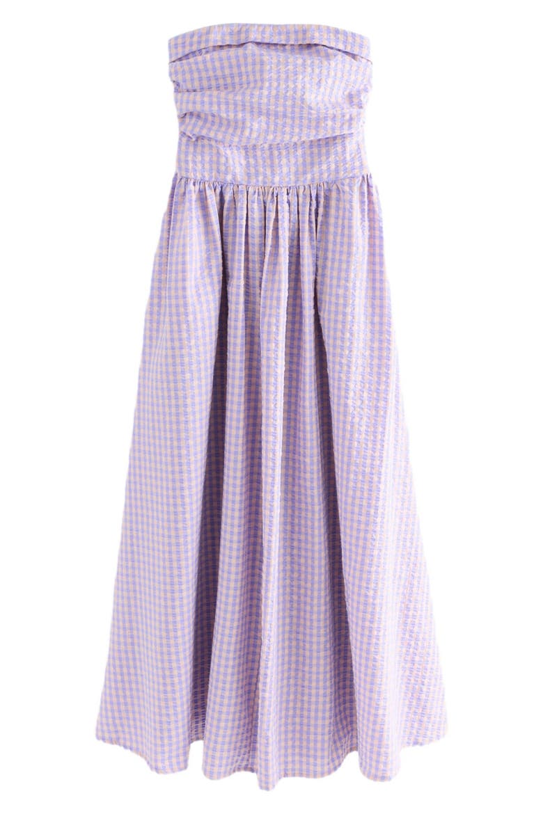 purple gingham dress womens Lavender Picnic Gingham Mini Dress | Trendy Women's Dress
