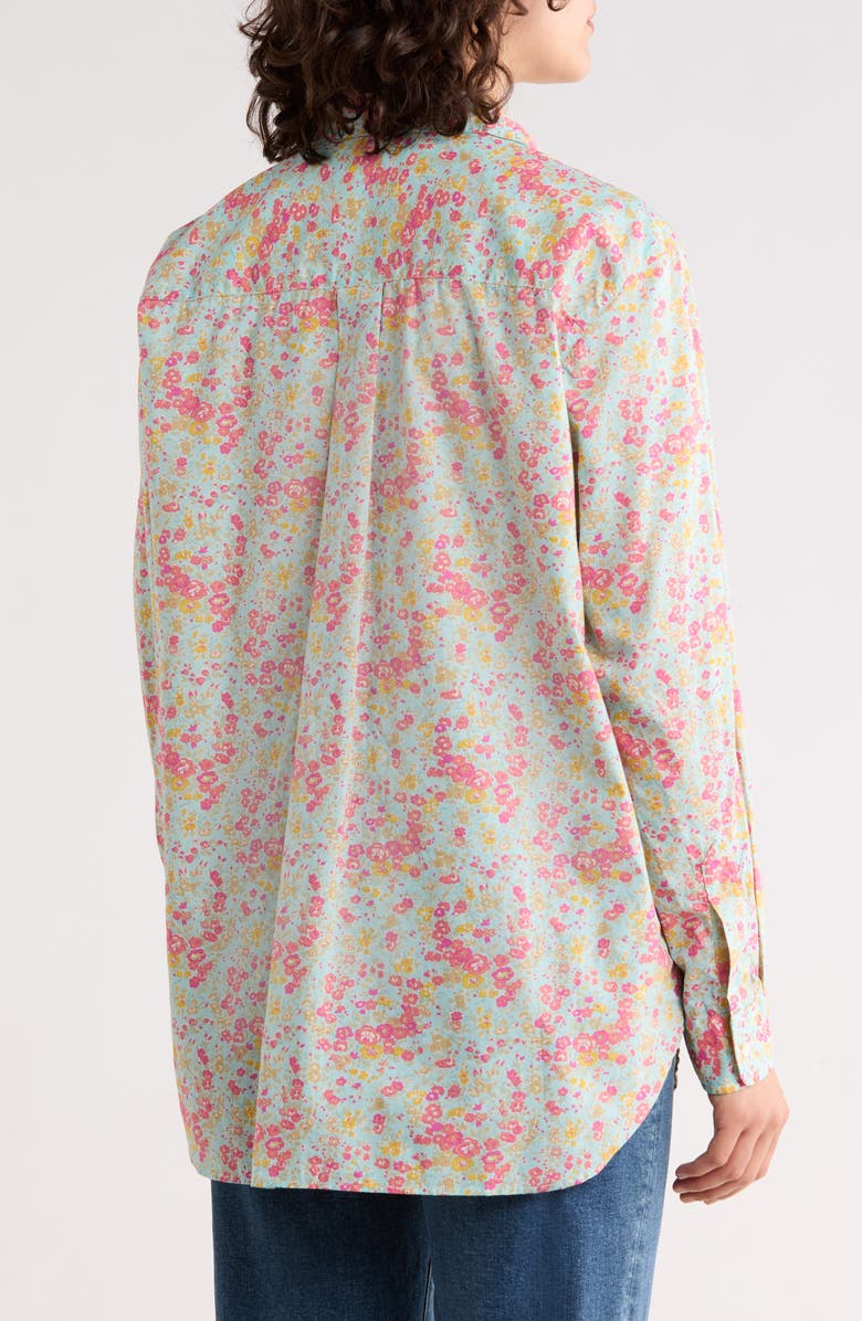 Frank & Eileen Relaxed Fit Button-Up Shirt, Alternate, color, Pink Seafoam Floral