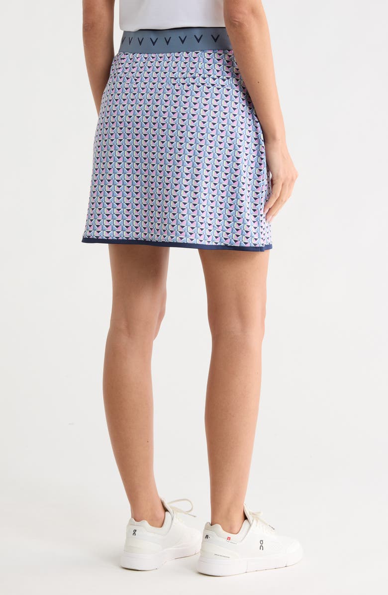 Callaway Chevron Geometric Wrap Golf Skort, Alternate, color, Flint Stone