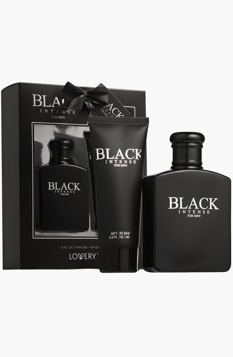 Lovery Black Intense Bath & Body Spa Set, Main, color,