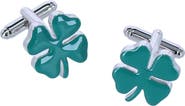 Trafalgar Shay Shamrock Novelty Cufflinks