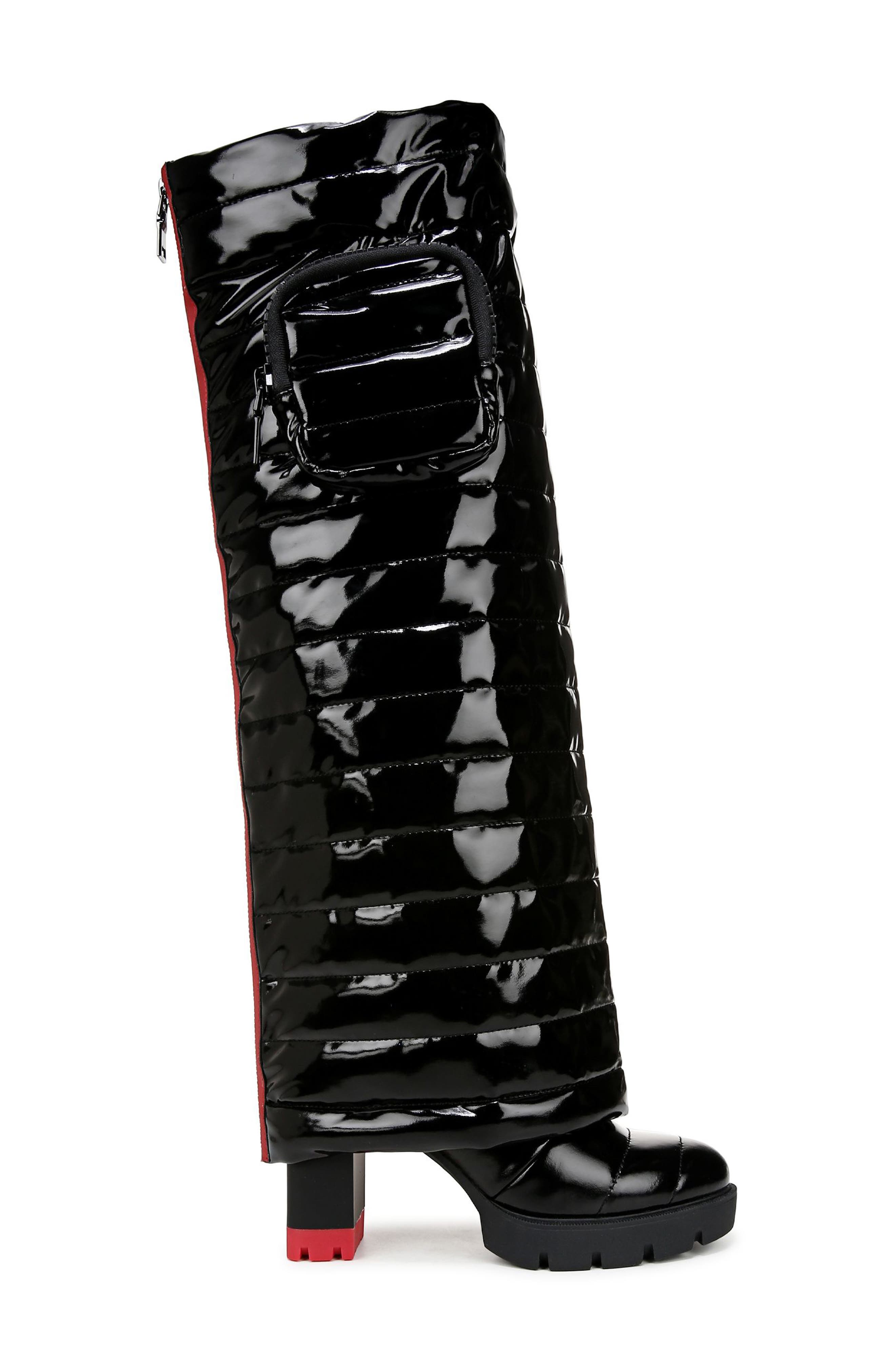 Naturalizer x Think Royln Crosswalk Zip Puffer Boot, Alternate, color, 