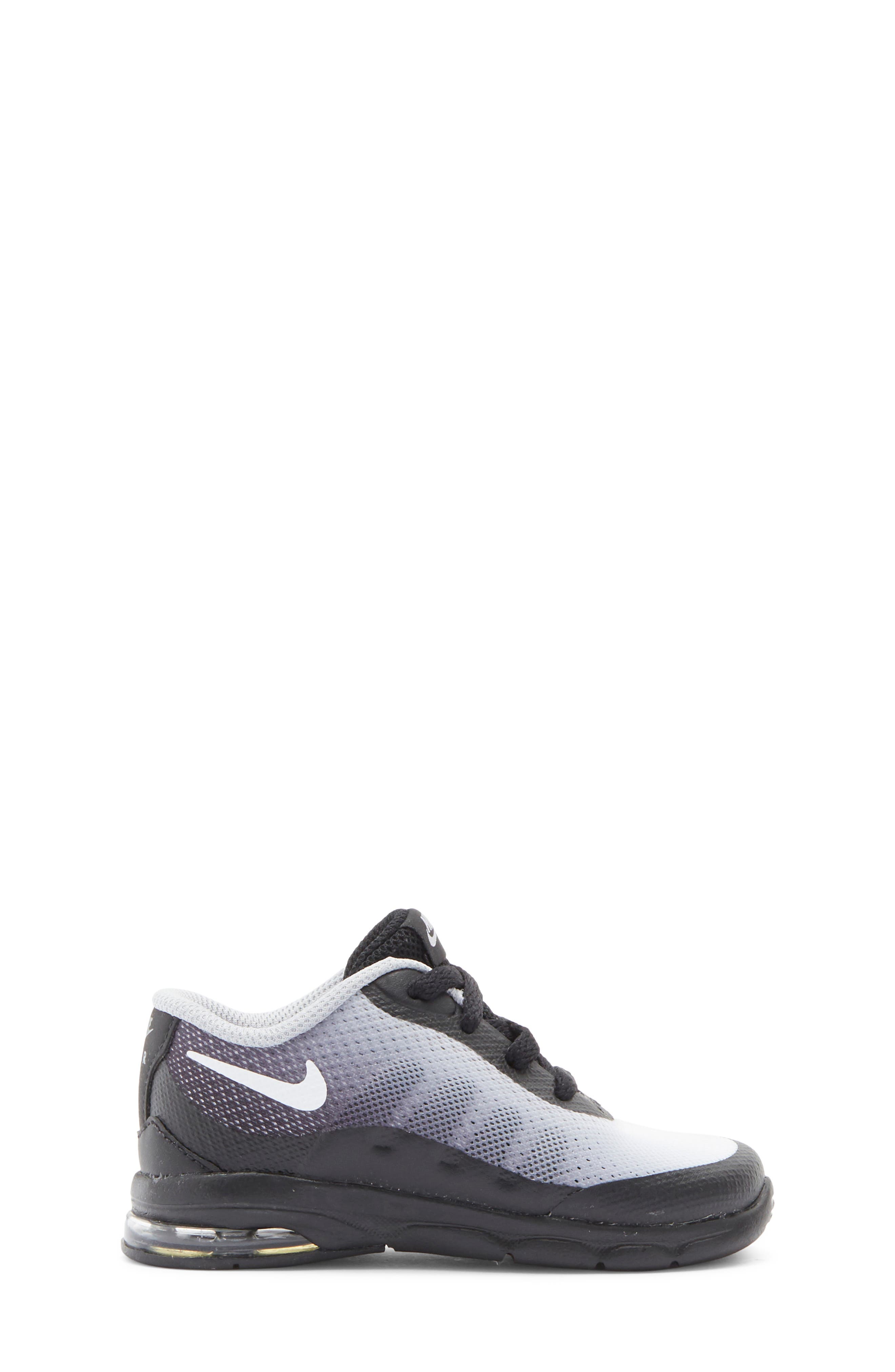 Nike Kids' Air Max Invigor Sneaker, Alternate, color, 001 Black/White