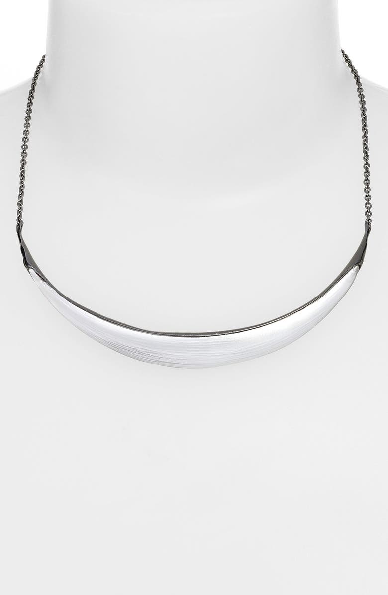 Alexis Bittar 'Lucite<sup>®</sup>' Crescent Bib Necklace, Alternate, color,
