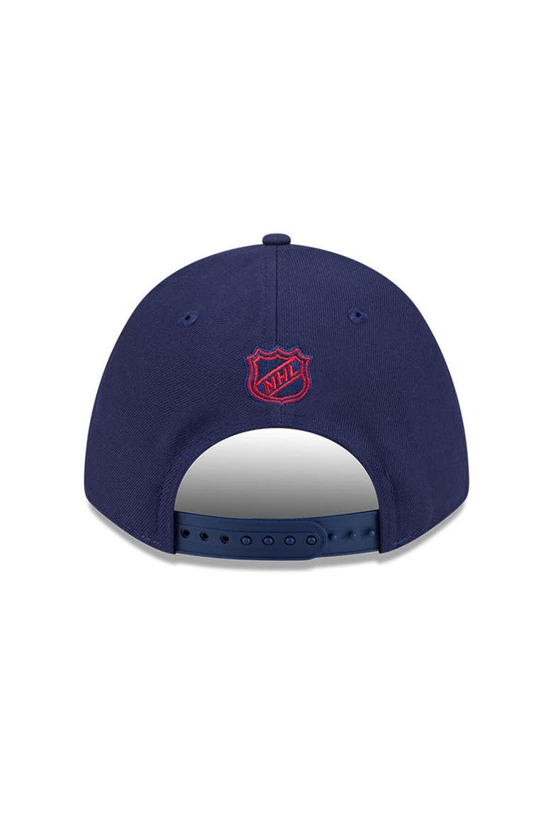 Men's New Era  Navy Montreal Canadiens COOLERA 9FORTY M-Crown Adjustable Hat, Alternate, color, Navy