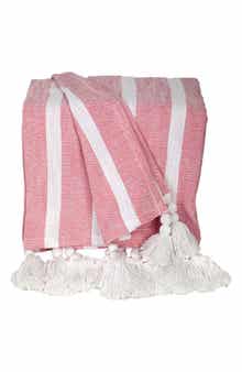 PARKLAND COLLECTION Nara Tassel Throw Blanket