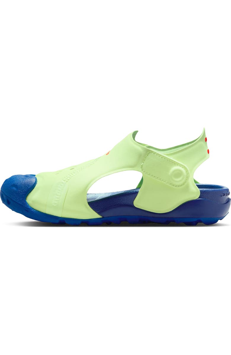 Nike Kids' Jordan OTDR Sandal, Alternate, color, Barely Volt/ Infrared/ Royal