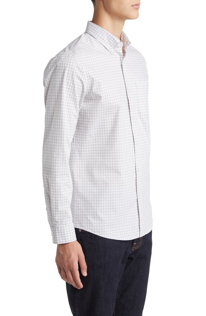 Nordstrom Tech Smart Trim Fit Button-Down Shirt, Alternate, color,