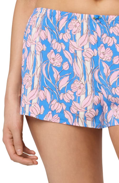 Florence By Mills Relaxed Fit Pajama Shorts In Fan Flo Reg