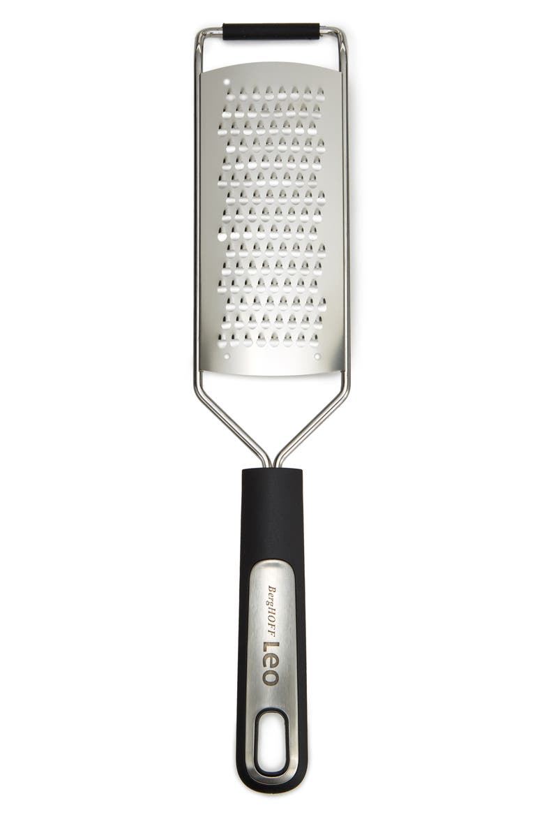 Leo Graphite Hand Grater, Main, color, SILVER