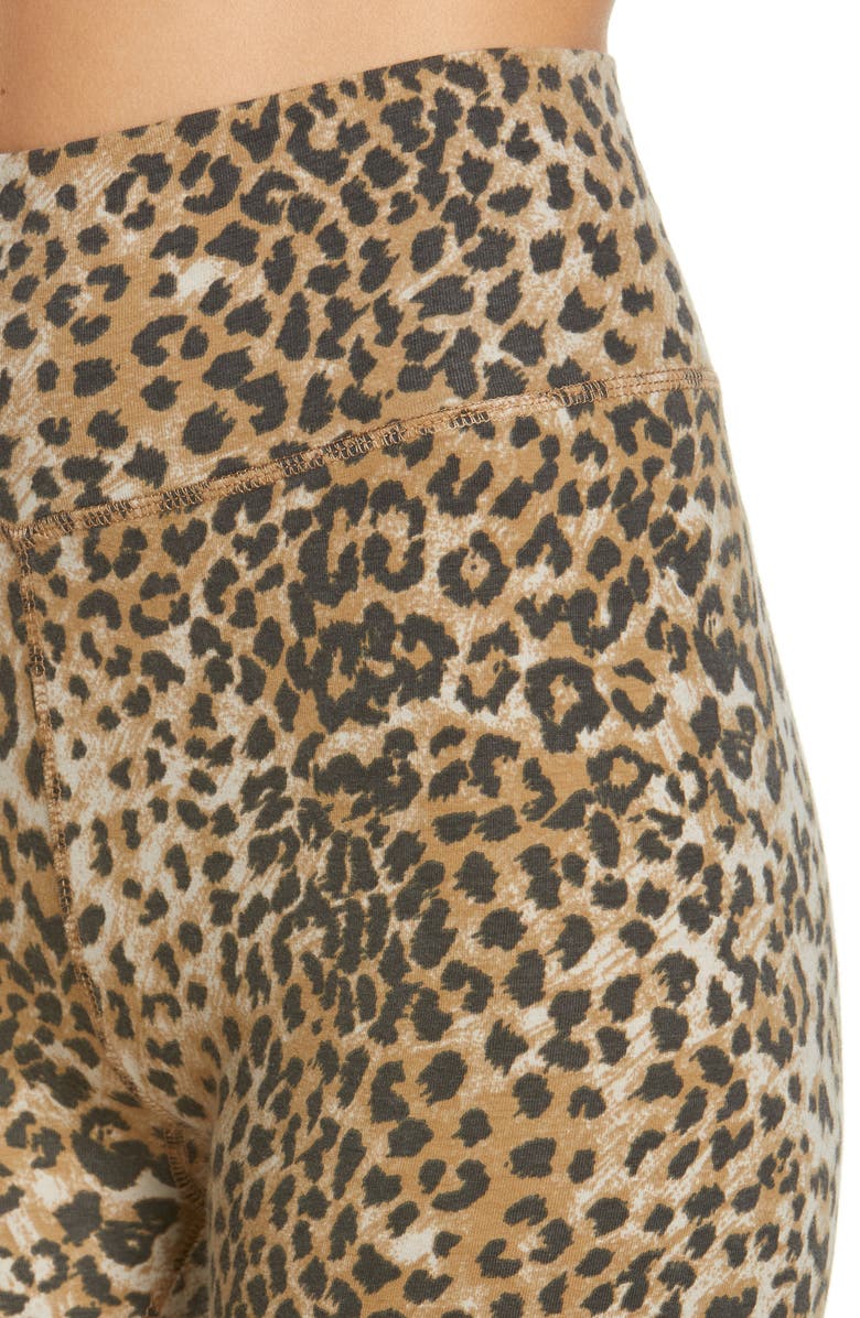 Ragdoll Flare Leopard Print Leggings, Alternate, color, 