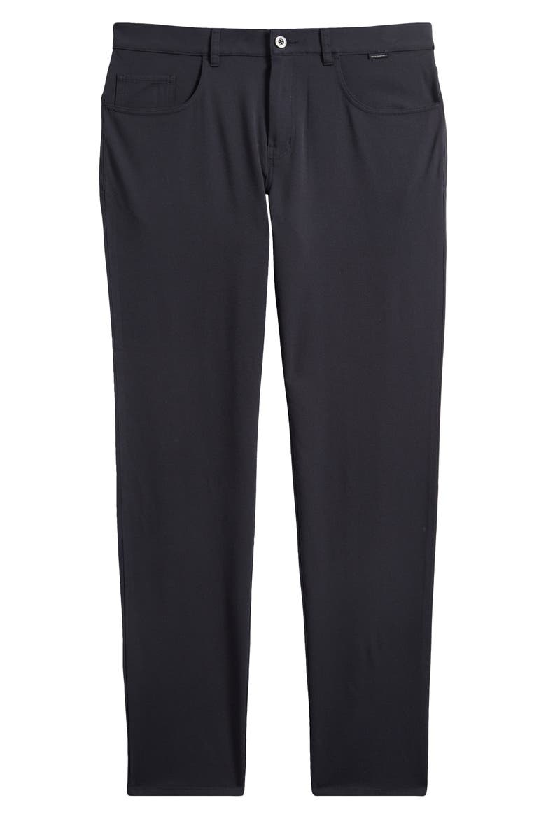 OTC Midweight Stretch Straight Leg Pants, Alternate, color, BLACK