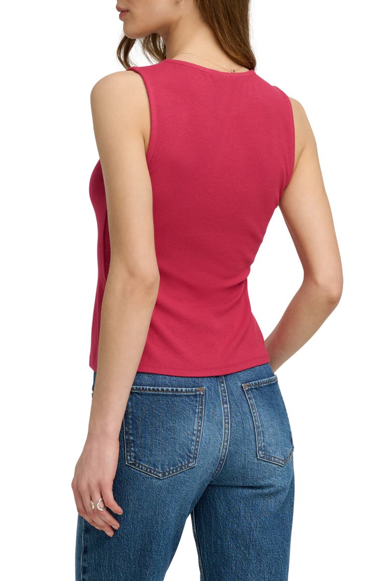 The Good Luck Rib Top, Alternate, color, RASPBERRY