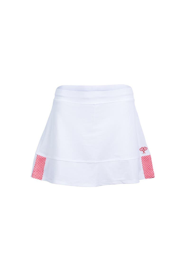 Women's Tracy Skort Gingham, Main, color, Pink