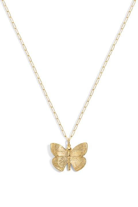 xMadi Messer Monarch Butterfly Necklace