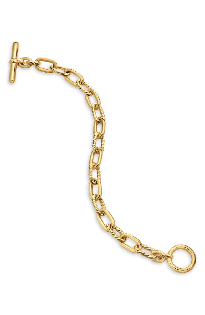 David Yurman DY Madison<sup>®</sup> Toggle Chain Bracelet in 18K Yellow Gold, Alternate, color, 18K Gold