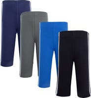 Hudson Baby 4Pk Cotton Athletic Pants