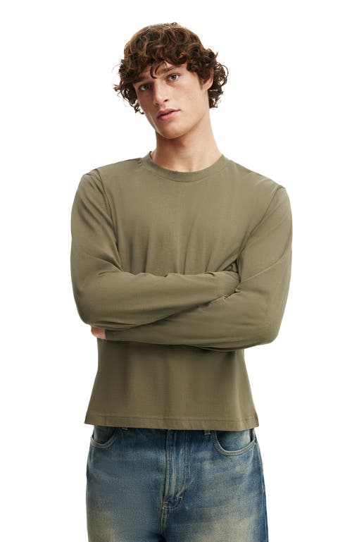 Cotton On Cropped Fit Long Sleeve In Green