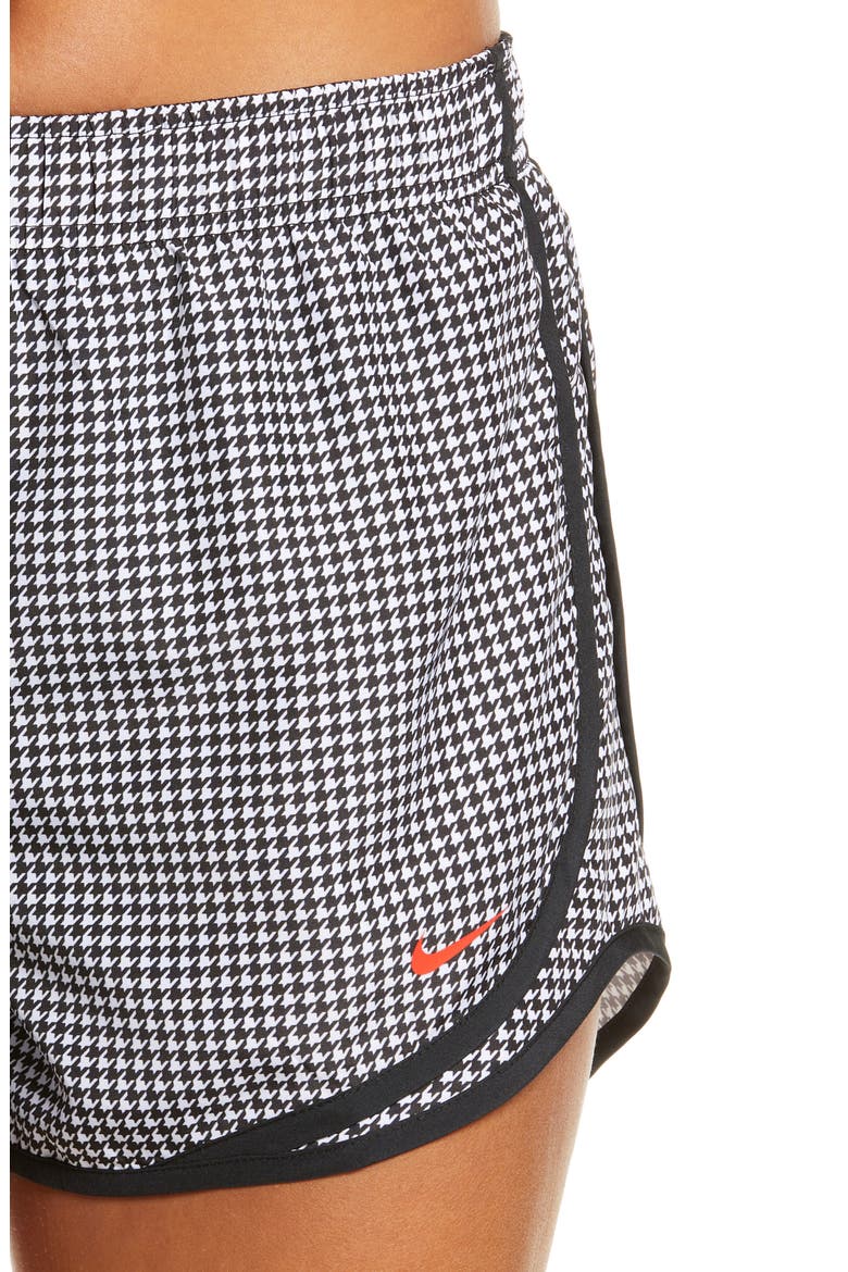 Dri-FIT Icon Clash Tempo Running Shorts, Alternate, color, WHITE/ BLACK/ CHILE RED