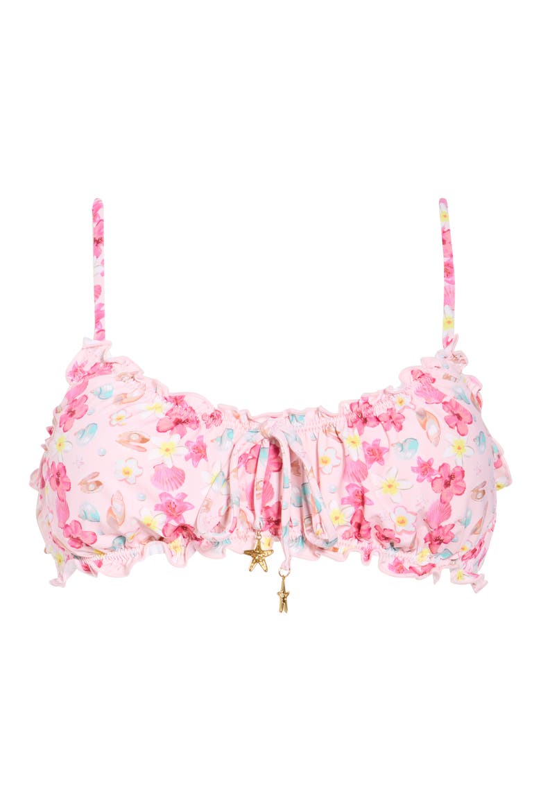 Bonita Ruffled Bikini Top, Alternate, color, PINK OASIS