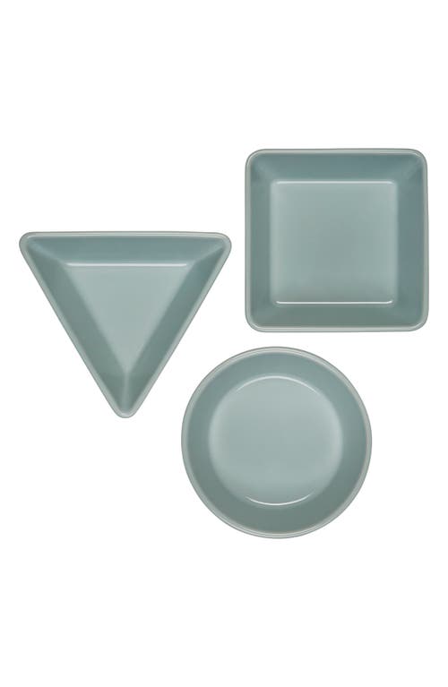 Le Creuset Stoneware 3-piece Tapas Dish Set In Sea Salt