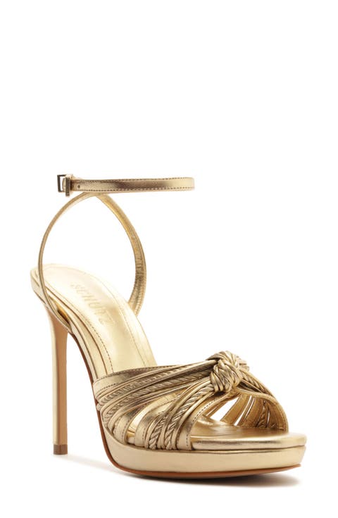 Gaya Ankle Strap Stiletto Sandal (Women)