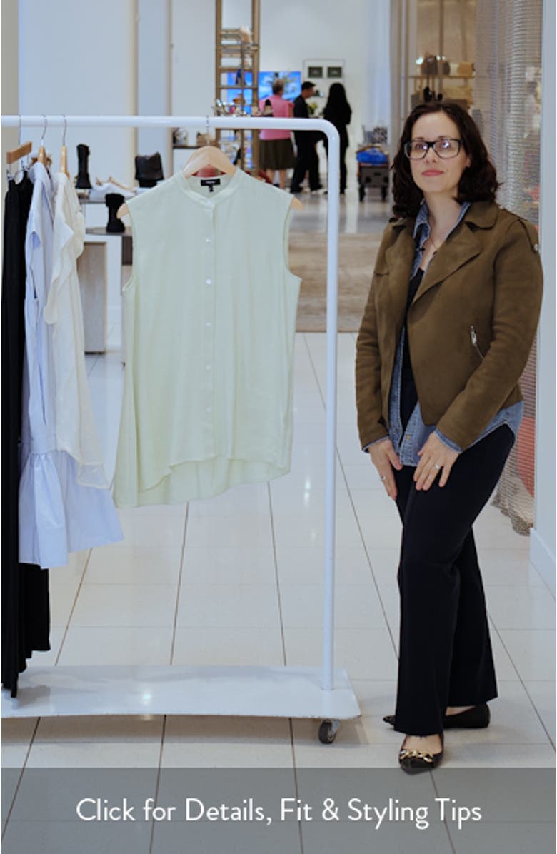 Asymmetric Drape Sleeveless Top, sales video thumbnail