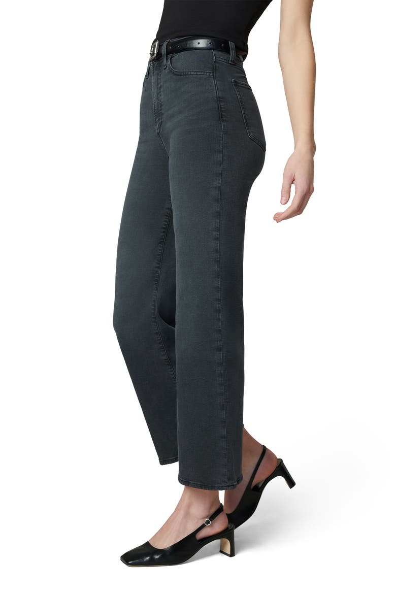 The Mia High Waist Ankle Wide Leg Jeans, Alternate, color, BLACK CAT