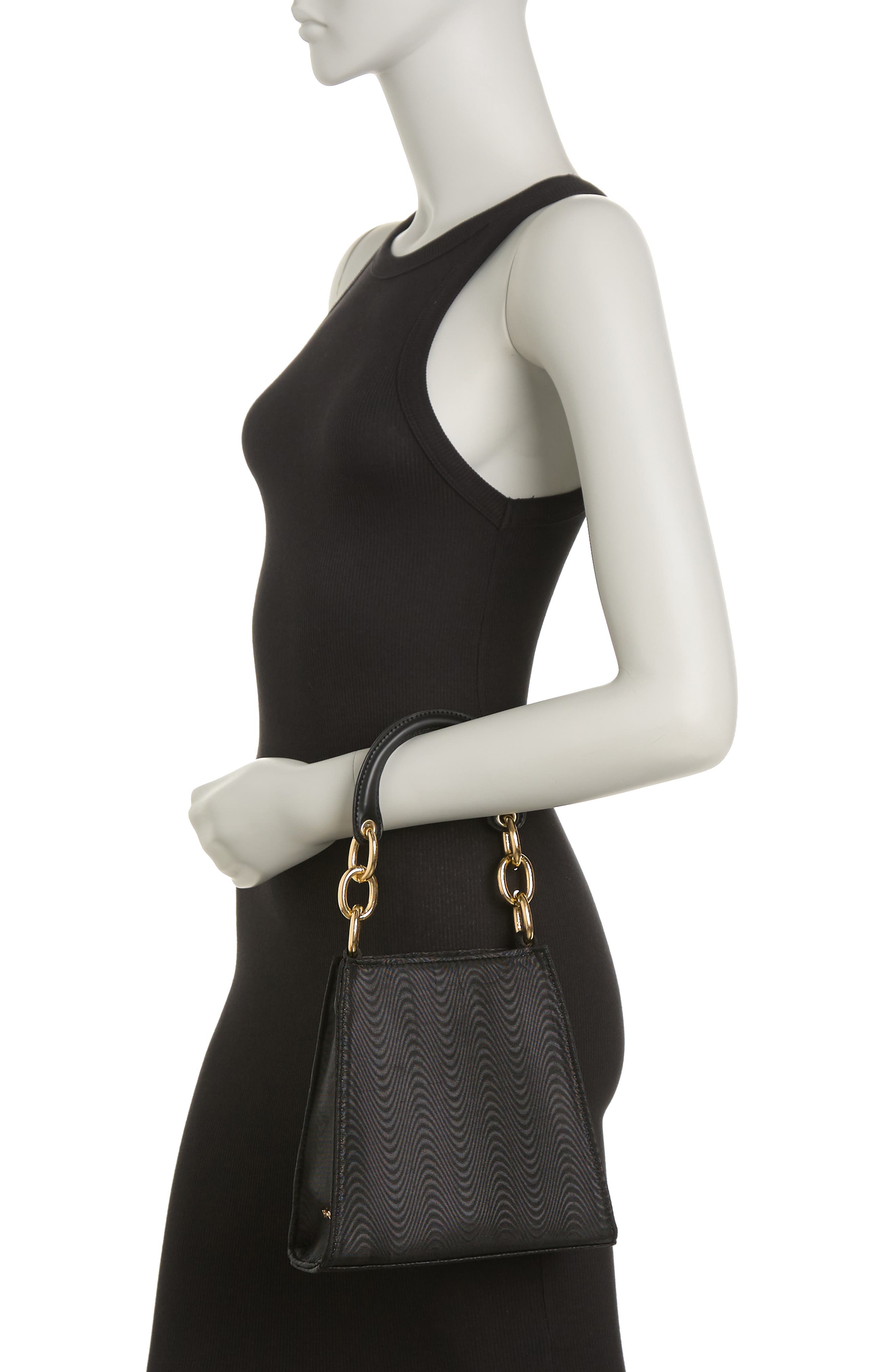 HOUSE OF WANT Glow Up Vegan Leather Mini Bucket Tote Bag, Alternate, color, 