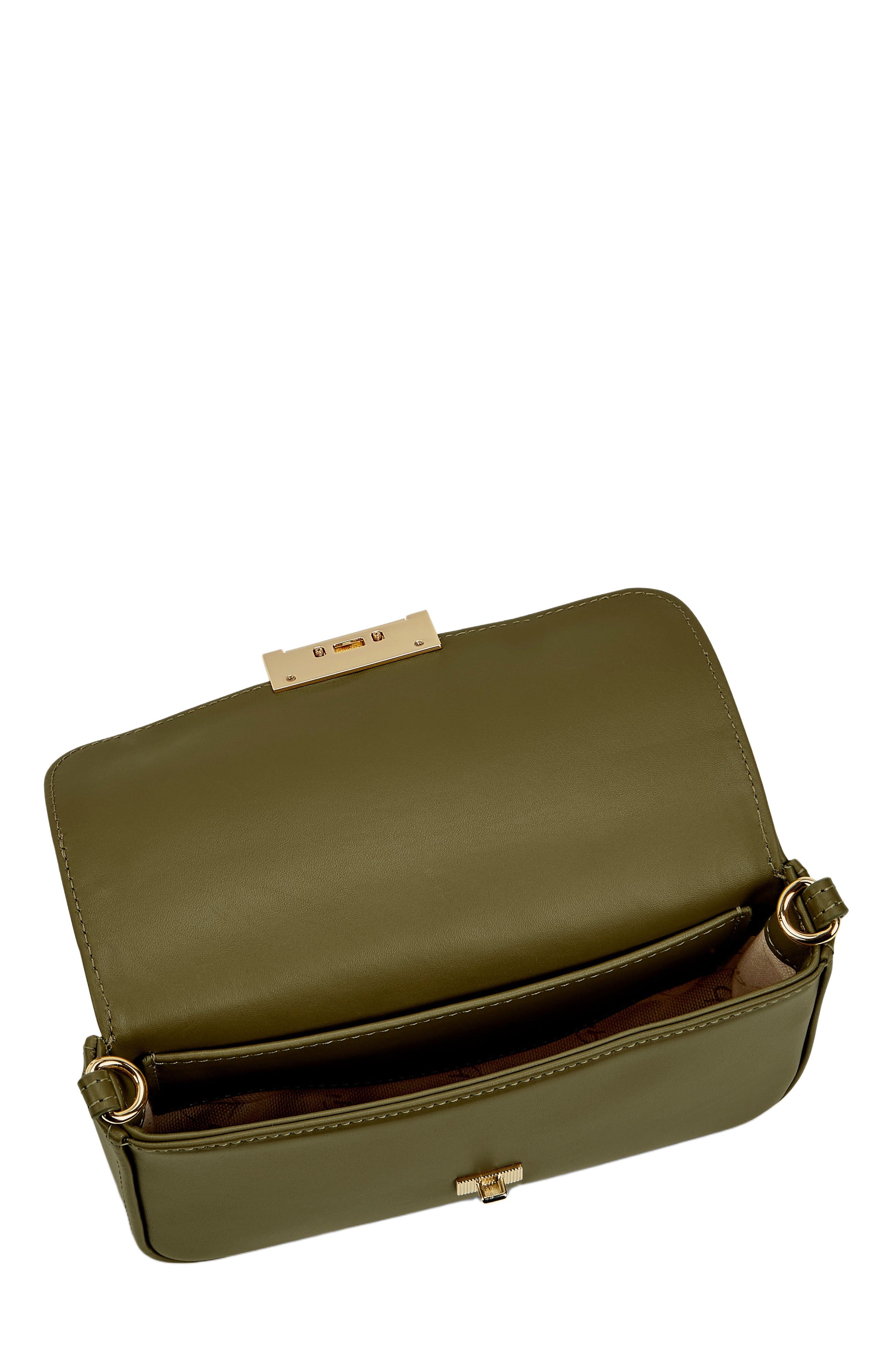 EDIE SHOULDER BAG, Alternate, color, OLIVE