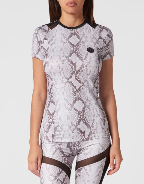 T-shirt Round Neck Ss Pitone Women