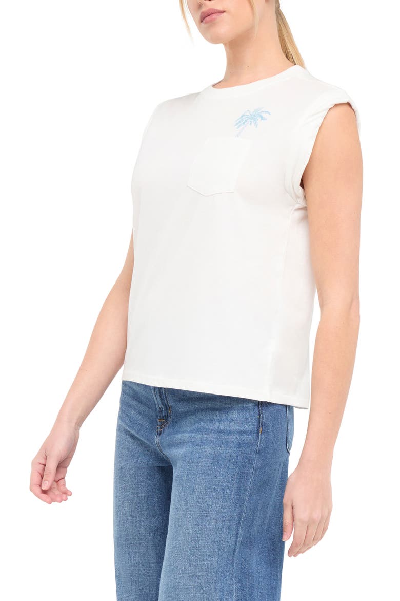 Annabelle Muscle Tee, Alternate, color, SNOW WHITE LAS PALMAS