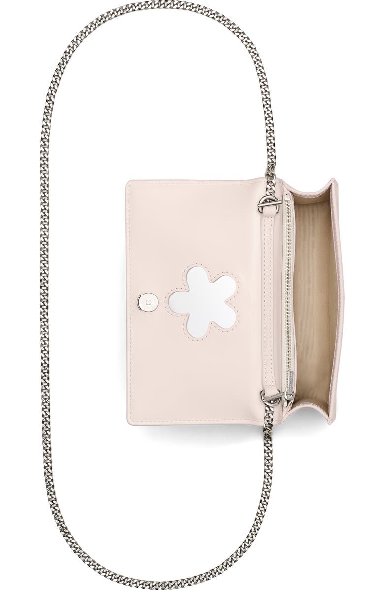 Marc Jacobs The Glam Mirror Mini Bag, Alternate, color, Cotton White