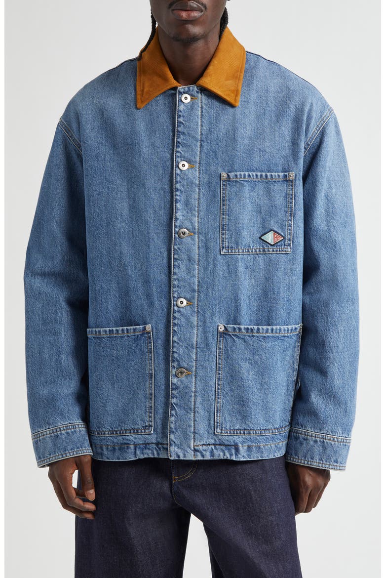 Padded Denim Workwear Jacket (Men) | Nordstrom