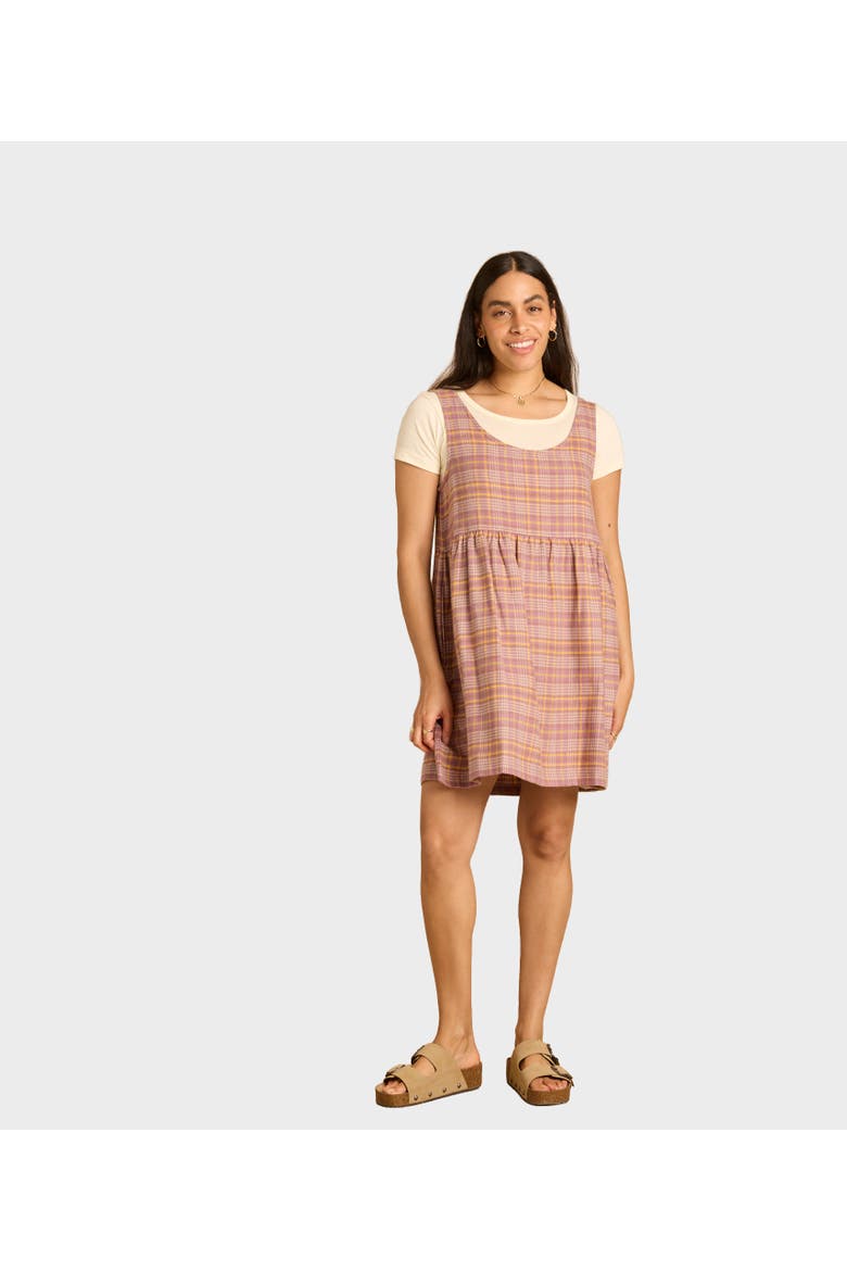 Glenwood Dress, Main, color, Blossom Plaid