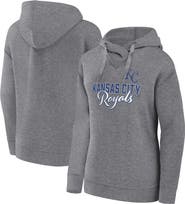 PROFILE Women's Profile Heather Gray Kansas City Royals Plus Size Pullover Hoodie