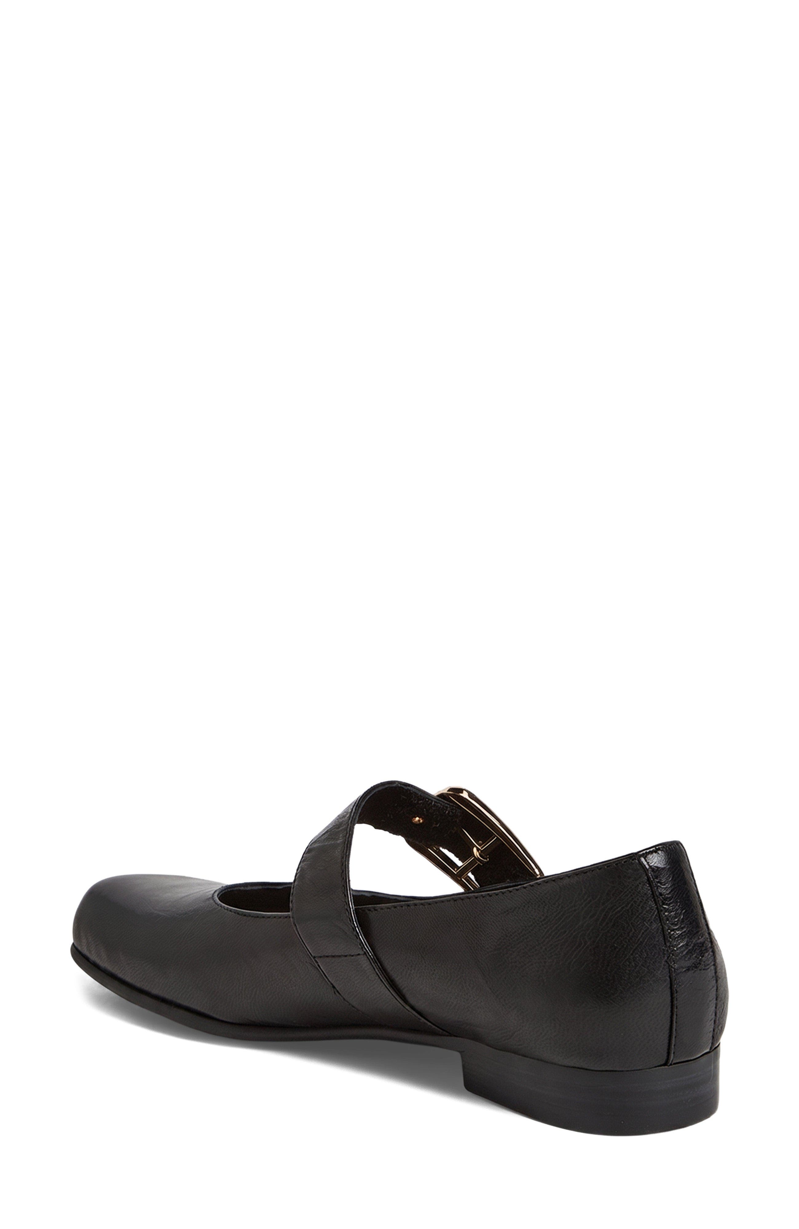 Goldey Mary Jane, Alternate, color, Black Polish Leather