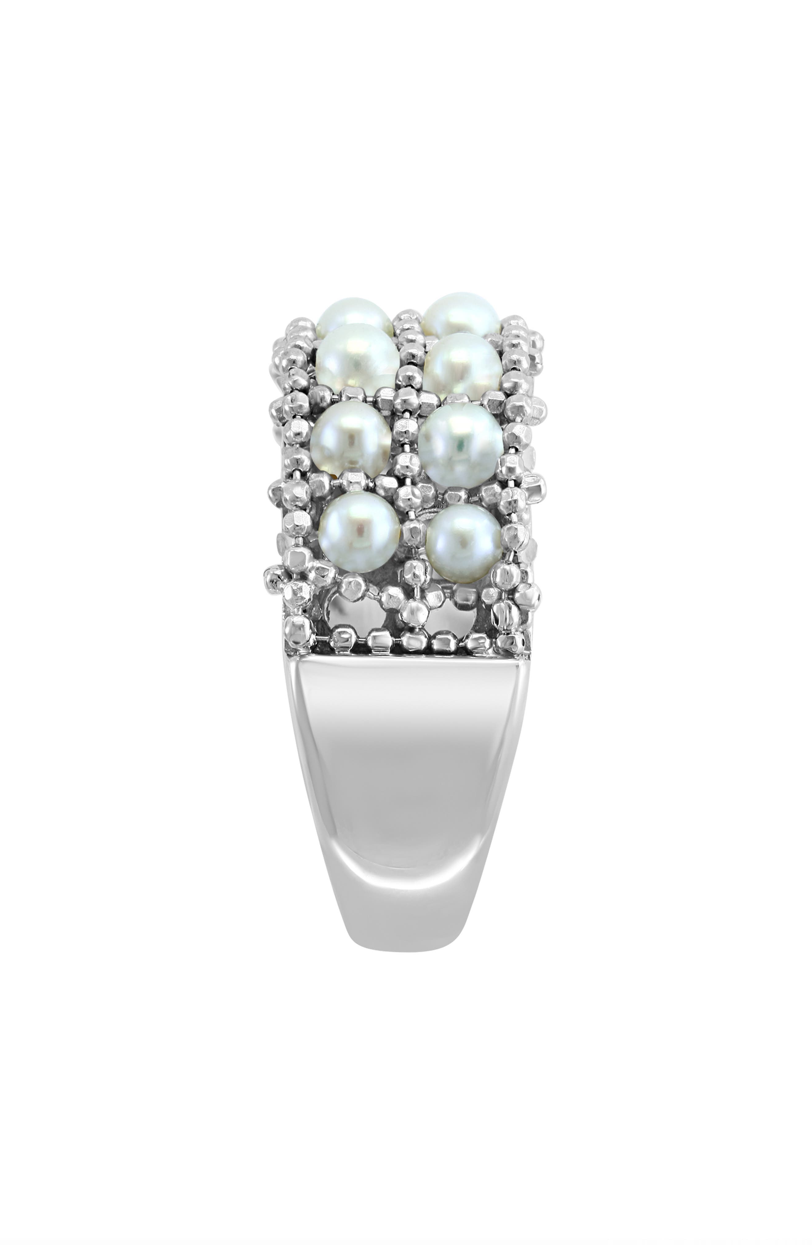 EFFY Sterling Silver 2–3.5mm Freshwater Pearl Ring (Women) | Nordstromrack