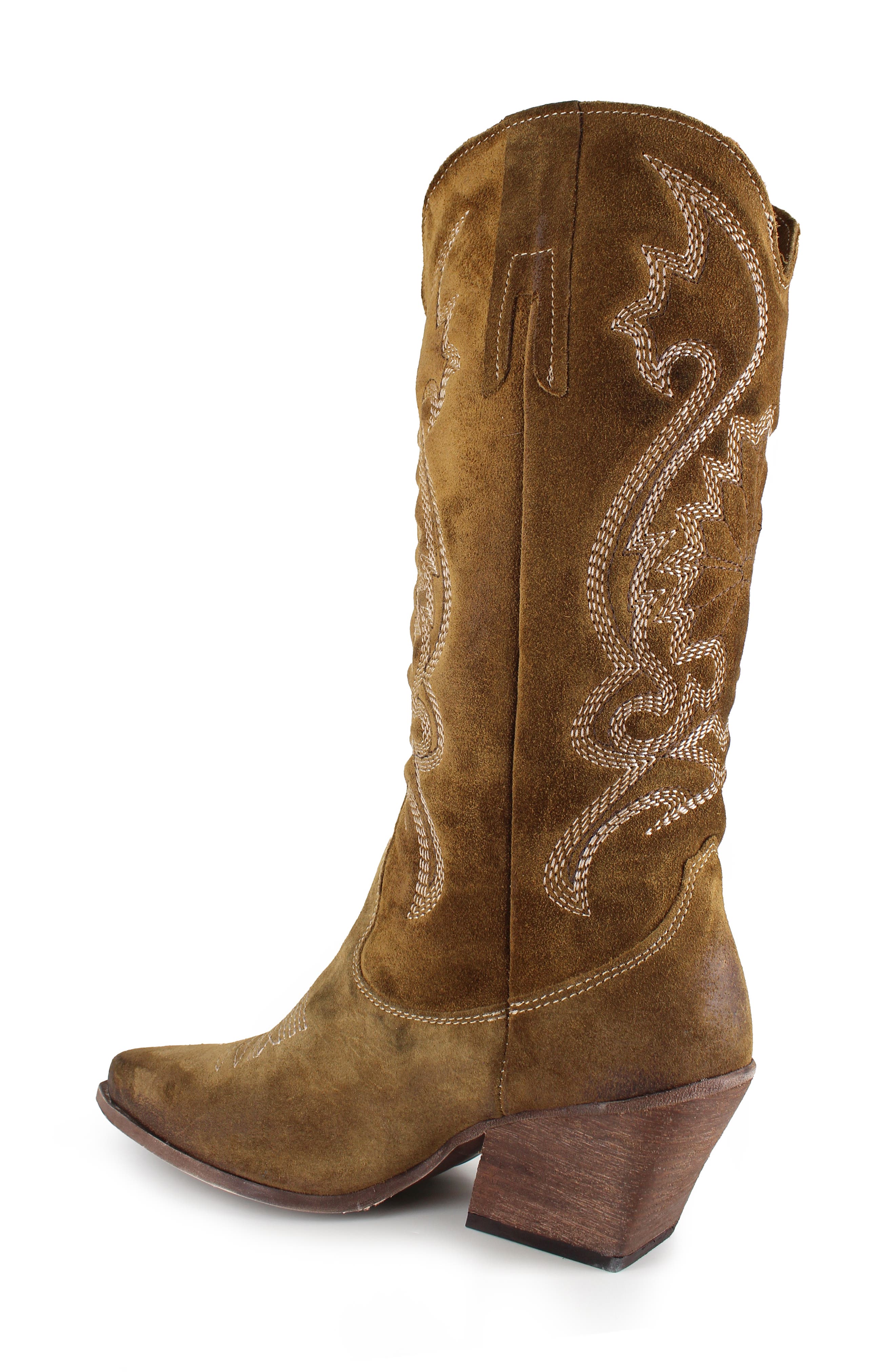 Rosary Western Boot, Alternate, color, LIGHT BROWN