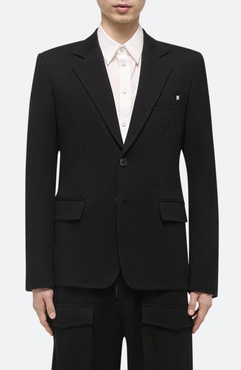 Zip Classic Ponte Knit Blazer